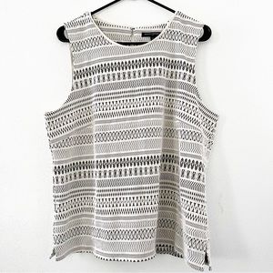 Banana Republic Factory Sleeveless Woven Top-Size XL